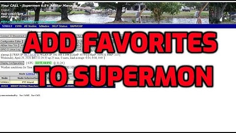 ADD FAVORITES TO SUPERMON