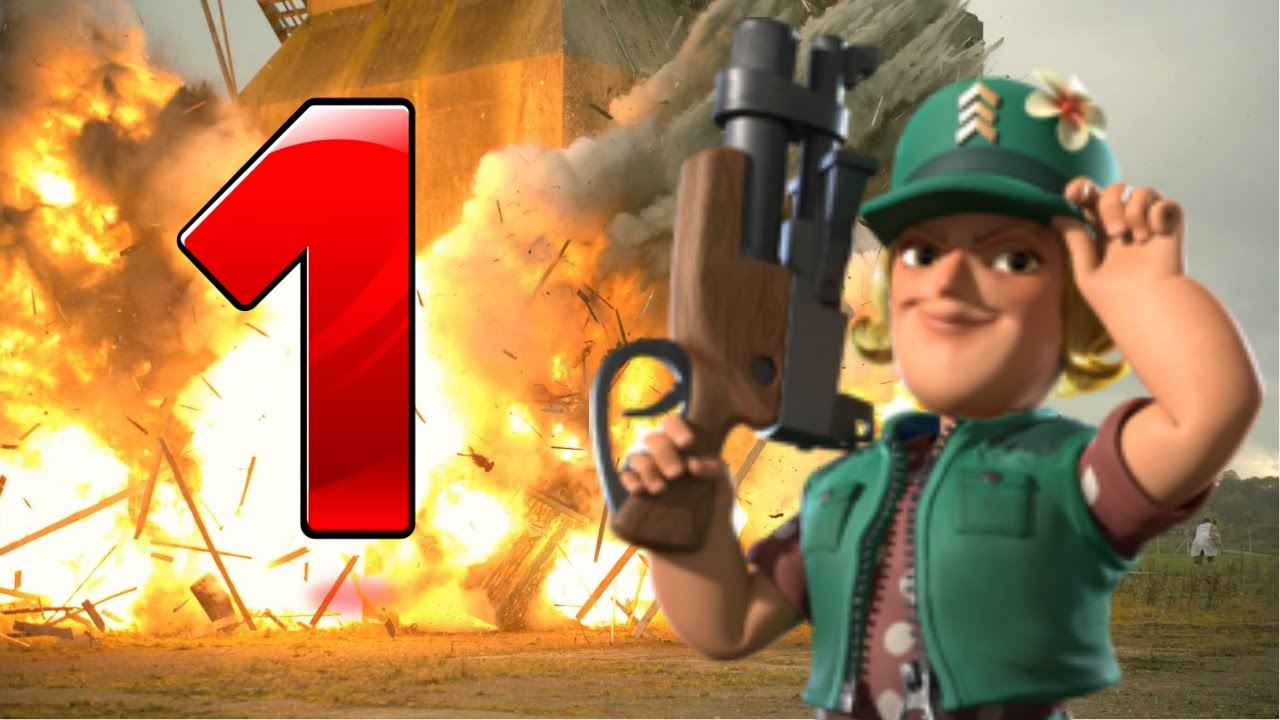 Boom Beach Episode 1 level 2 Hero Attacks YouTube