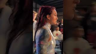 Kris Statlander entrance at CAP Monumental Moment