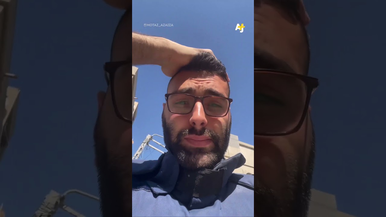 يوثق الفلسطينيون الدمار في غزة #shorts