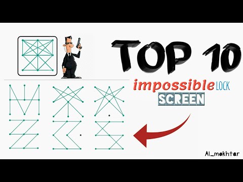 Top 10 impossible pattern lock for your mobile