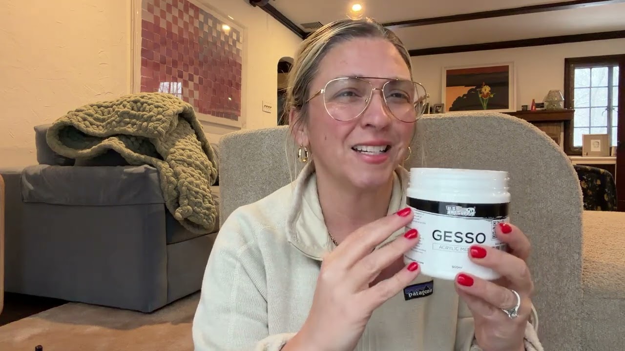 Details and Demo of my Favorite Gesso