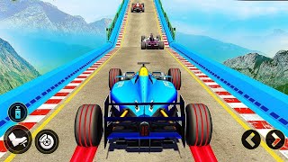 formula car racing stunts 3D|formula car stunts #2|impossible car stunts driving|android gameplay screenshot 5