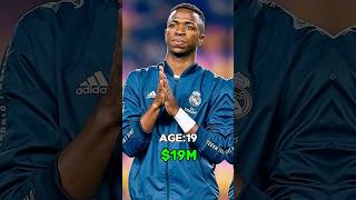 Vini jr Net worth evelution💸