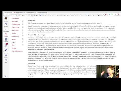 Lesson 7 Rough Draft video - YouTube