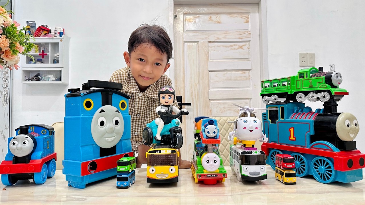 Go Thomas and Friends, Saya SUka Bermain Thomas dan Bus Tayo, Tayo Little Bus