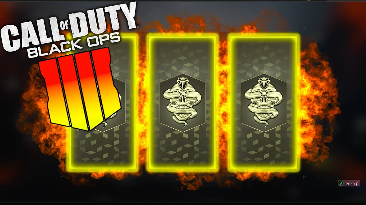 COD Black ops 4 SUPPLY DROP opening - Hunting for the ballistic knife