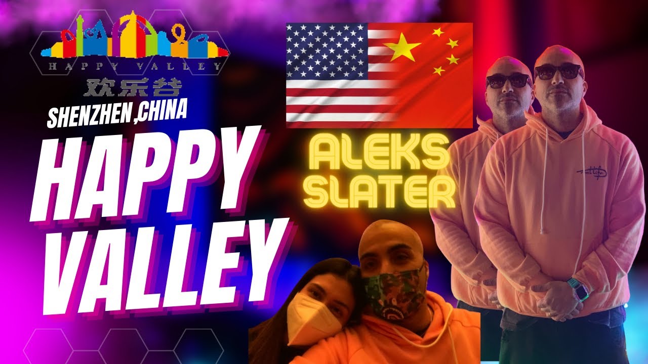 Happy Valley Amusement park in China.