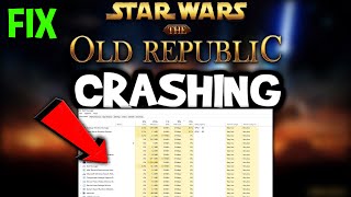 Star Wars The Old Republic – How to Fix Crashing, Lagging, Freezing – Complete Tutorial