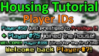 [OUTDATED] How to make Player IDs (Hypixel Housing Tutorial)