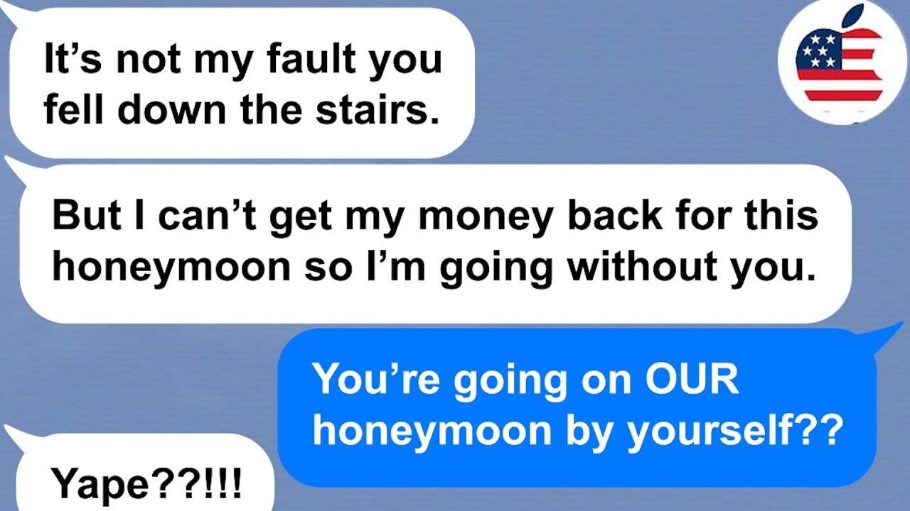 【Apple】After I suddenly fall ill, my new husband decides to go on the honeymoon without me!