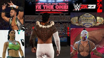WWE 2K23 New Custom Alt Attires and Titles You Need To Download