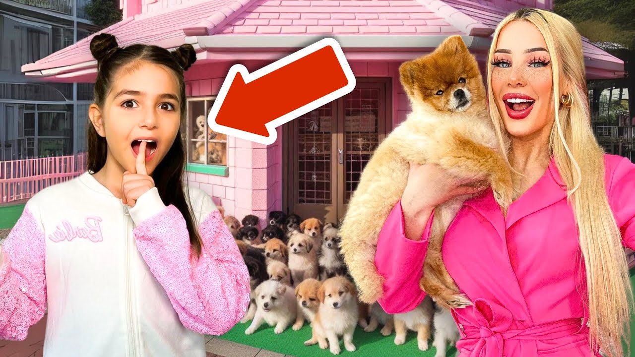 KLEINES MÄDCHEN bekommt einen HUND 🐶