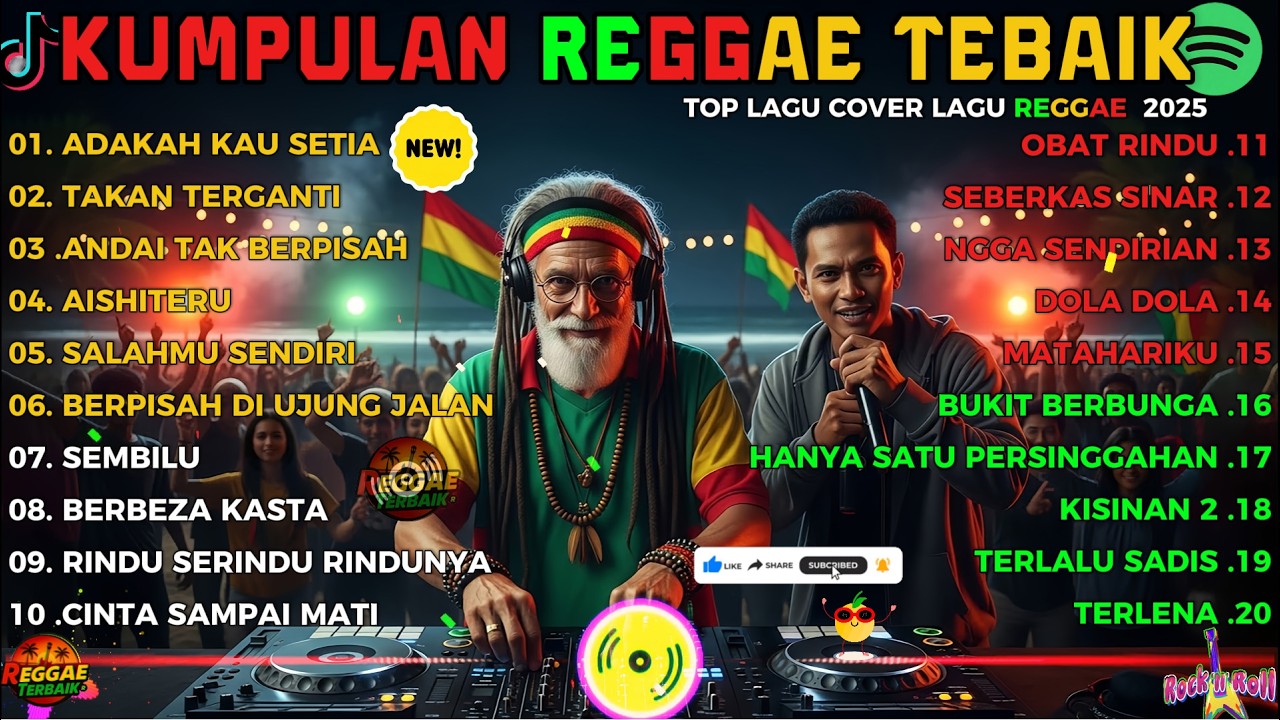 Top Hits Spotify Indonesia 2025 Full Album Reggae 🎧🔥 Kumpulan Musik Cover SKA REGGAE Terbaru 2025