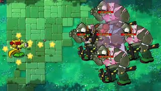 PVZ 1 hybrid New Challenge：Which zombies can Cat Star Machine Gun defeat? screenshot 4