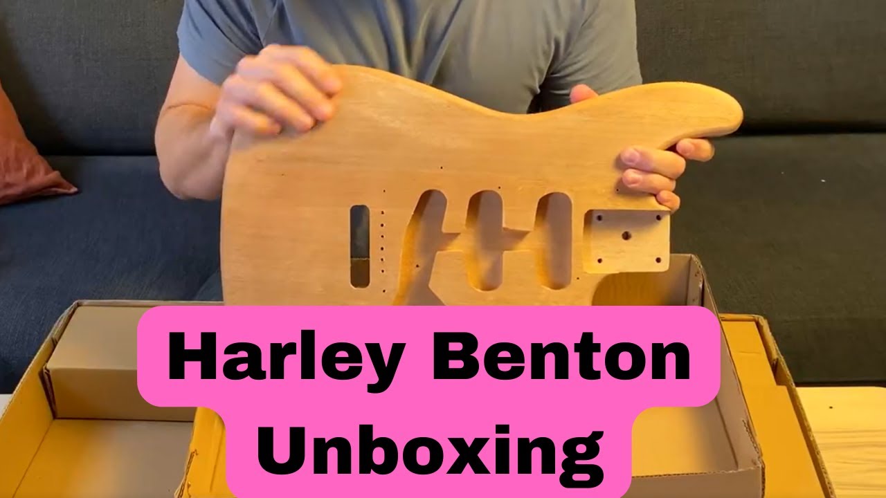Unboxing Harley Benton Electric Guitar Kit STStyle NGD!! My 1