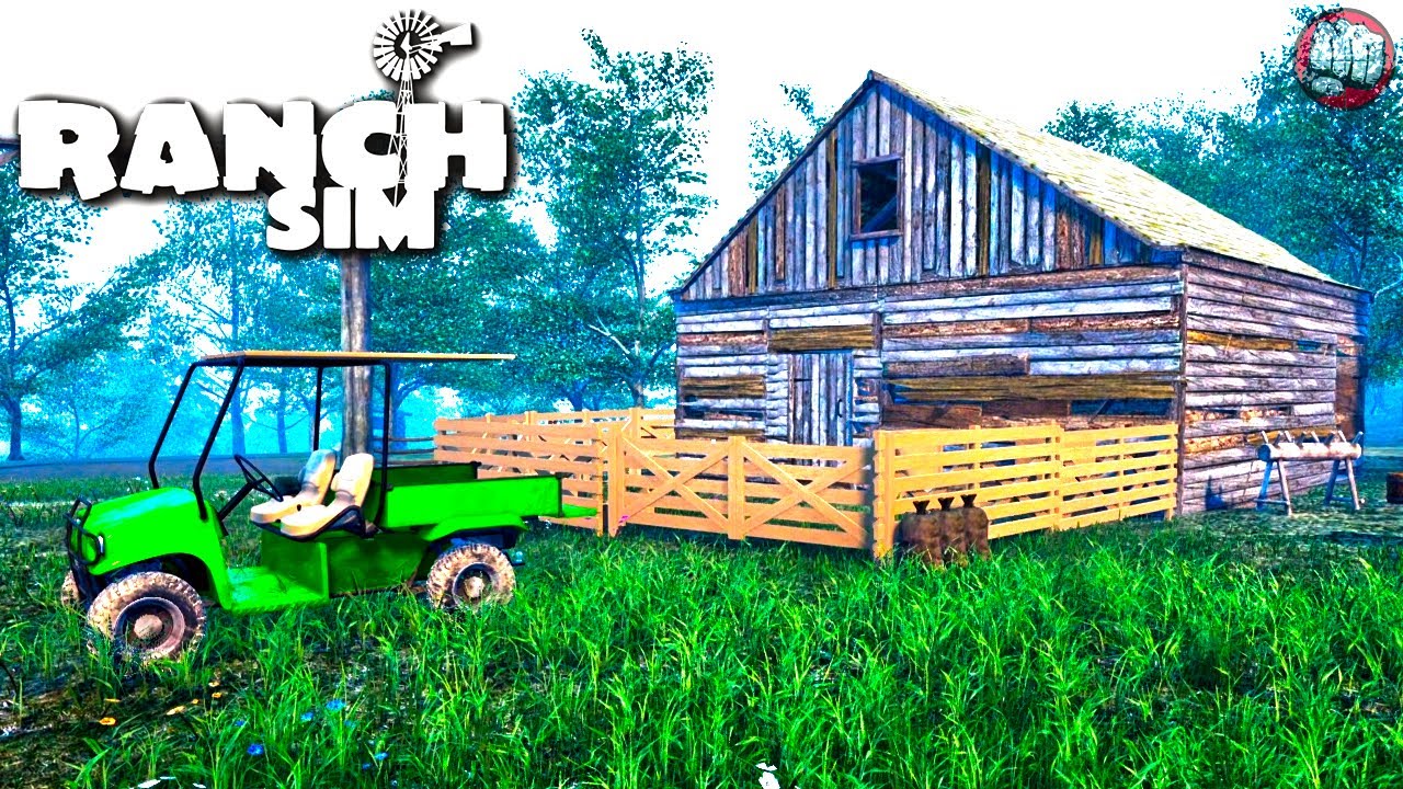 Barn Setup, Ranch Simulator Gameplay