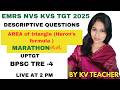Heron’s Formula | Area of Triangle | TGT PGT Maths 2026 | NVS KVS DSSSB EMRS /UP /TGT/PGT MATHS EXAM