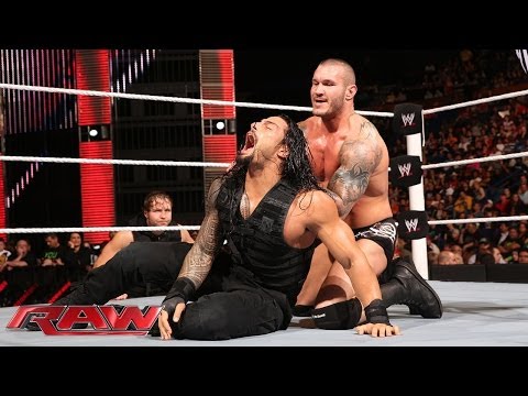 Roman Reigns vs. Randy Orton: Raw, April 28, 2014