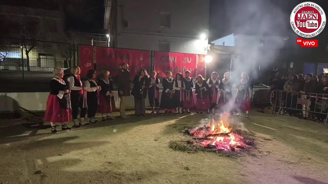 DIARIO JAÉN DIRECTO: DESDE JÓDAR, BAILES EN LAS LUMBRES DE SAN ANTÓN