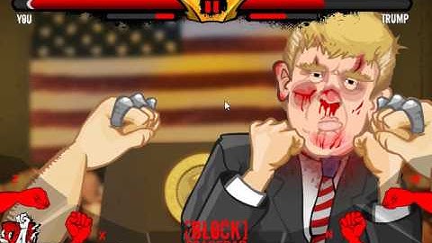 [Gameplay] Punch The Trump GAME [K.O In 0:40 Seconds]