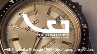 The New Seiko Presage re-edition of the 1964 Crown chronograph - YouTube