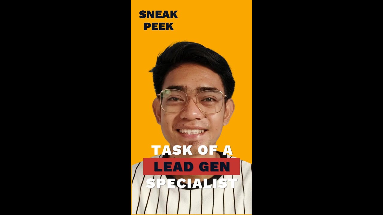 What does a Lead Generation Specialist do?