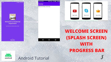 How to Create Welcome Screen (Splash Screen) in Android Studio Project || Android Studio