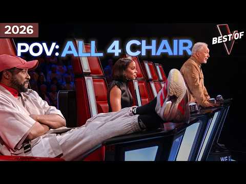 4 Chair Turns So WILD It'll Make Your Head Spin | The Voice UK 2026