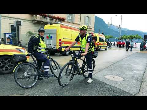 filmato StraLugano Croce Verde Lugano