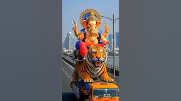 ganesh ji come on tiger 🙏🥰🌺🚩 #ganeshchaturthi #ganpatibappa #ganeshbhakti #ganeshchalisa #shorts