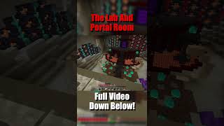Lab/Nether Room - 5000 Day World Tour!  #foreverworld #minecraft #worldtour #survival #megabase