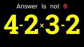 Can You Solve This Tricky Math Problem