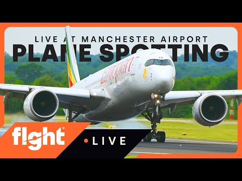♦️ LIVE Manchester Airport Plane Spotting - 10/07/25