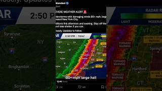 New York City mayor tweets about the storm