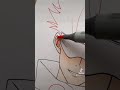 Gojo Drawing (itsheidiwong audio) #shorts