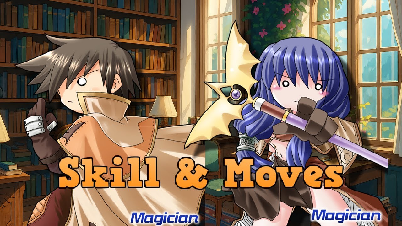 Ragnarok Battle Offline Magician All Skill and Moves