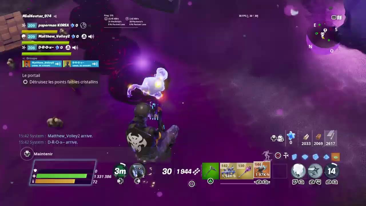 [FR/LIVE] LIVE FORTNITE SAUVER LE MONDE MISSION 160 ECLAIR 131.