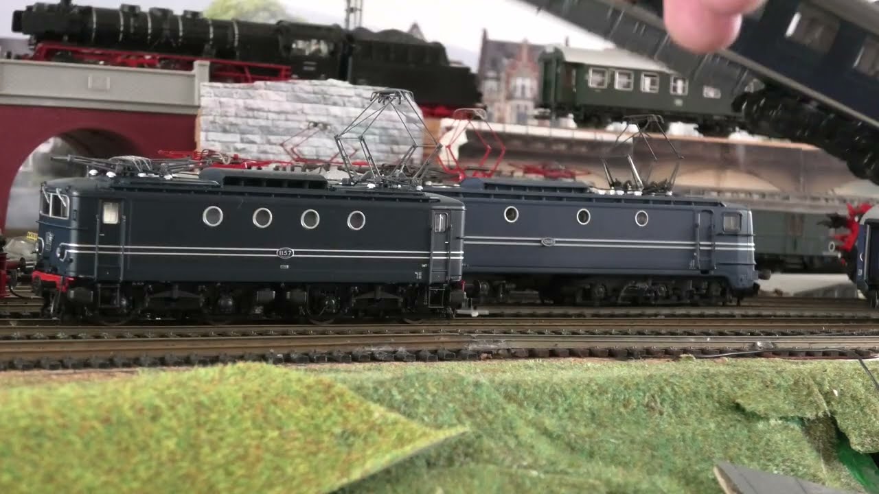 HO dcc geluid Piko NS serie 1100, Berlijns Blauw, nummer 1157