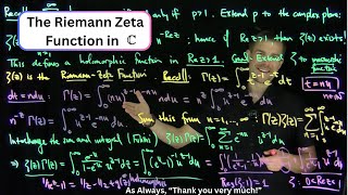 The Complex Extension of the Riemann Zeta Function