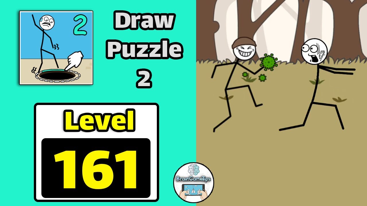 Draw Puzzle 2: One line one pa - Level 161 Answer