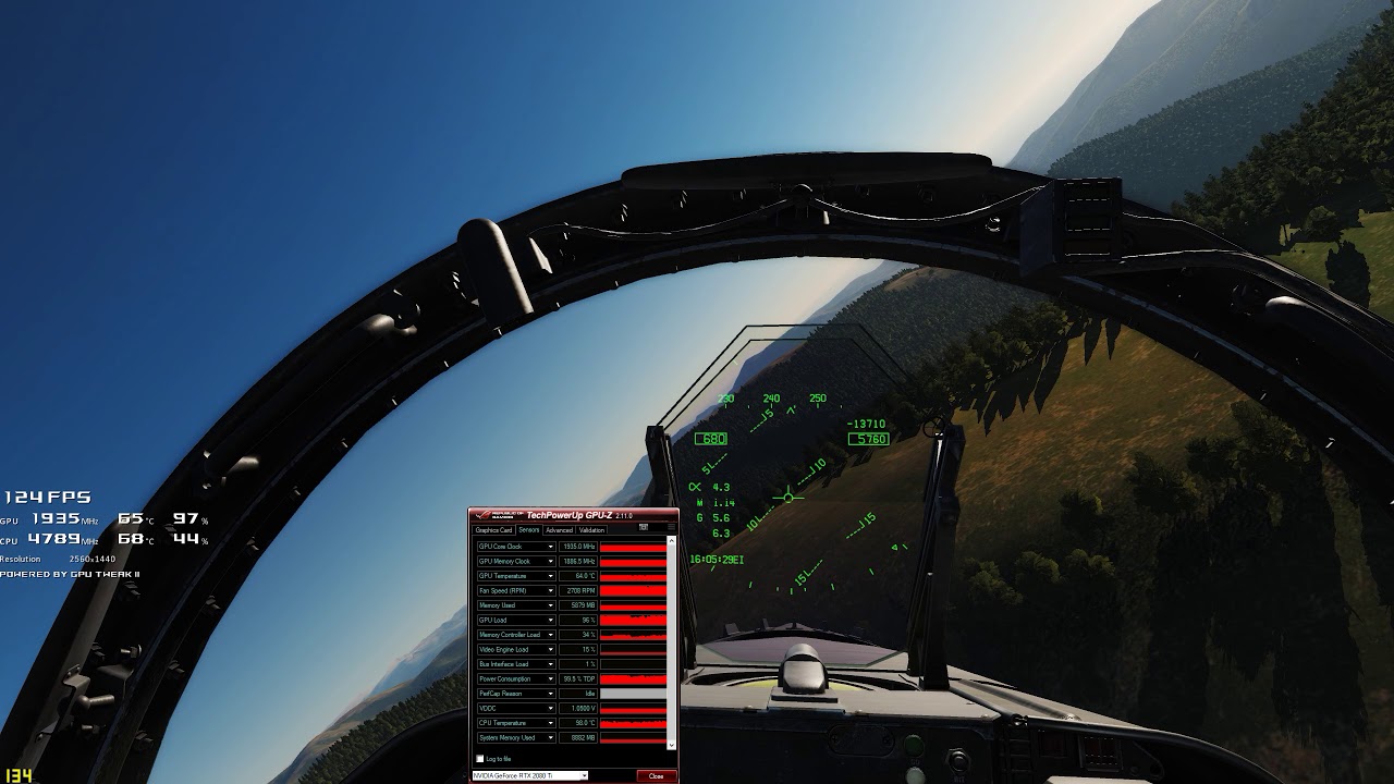 DCS World with RTX 2080 TI Test 2/3