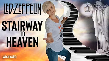 How To Play "Stairway To Heaven" by Led Zeppelin (Beginner Piano Lesson)