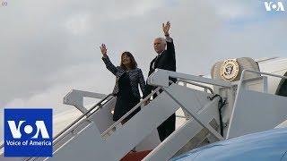 Mike Pence Arrives in Ecuador to Meet Venezuelan Migrants