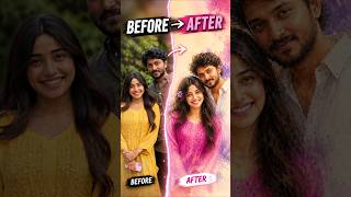 Trending couple filter 📈 #chatgpt #prompt #aiediting #coupleprompt #shortsfeed #reels #vazha2 #love