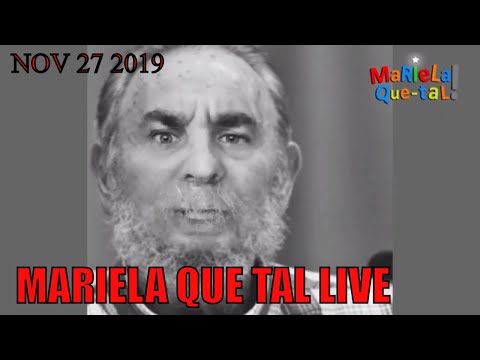 MARIELA QUE TAL LIVE MIERCOLES 27 DE NOVIEMBRE 2019