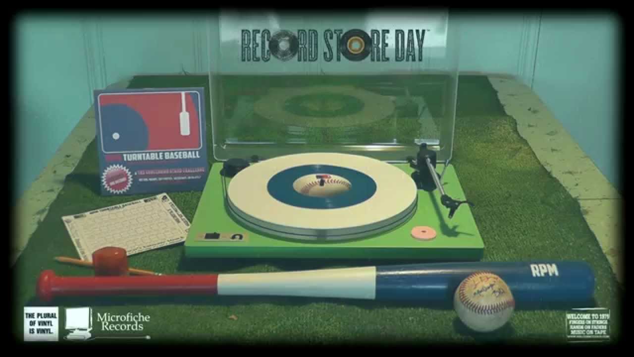 RPM Turntable Baseball Record Store Day 2015 Expanded