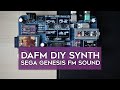 Dafm diy synthesizer  sega genesis fm sound on a tiny board