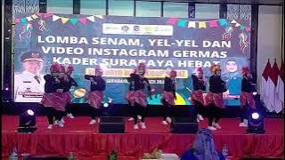 LOMBA SENAM, YEL- YEL  ||  Kader Surabaya Hebat  Kecamatan  Bulak