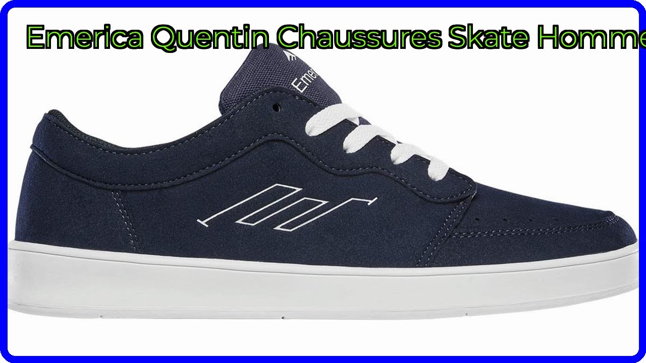 Emerica Quentin Skate-Schuh Für Herren: Robuste Cupsohle Mit Extra Komfort